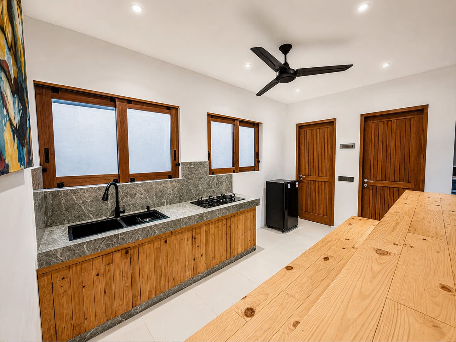 Shared Kitchen - Fridge & Microwave